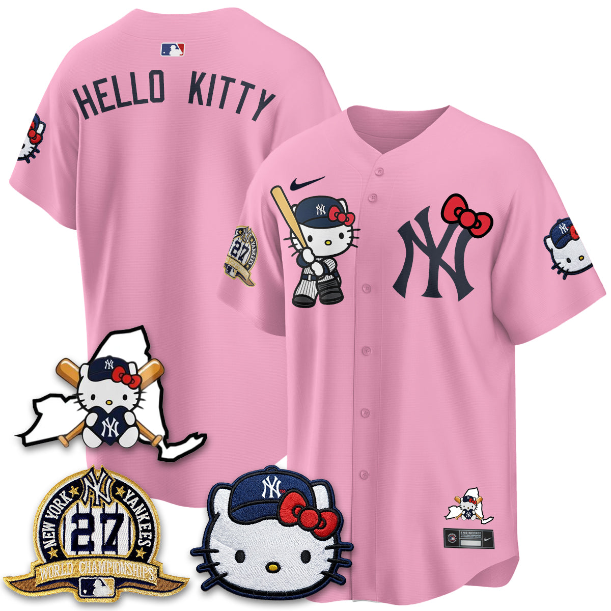 NYY Meow KT 2026 Vapor Limited Jersey - All Stitched