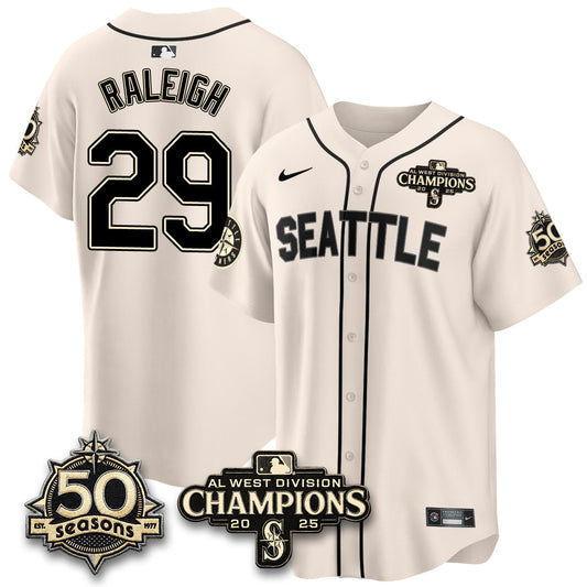 SEA Vapor Premier Limited Jersey - 50th Anniversary & AL West Division Champions - Steelheads Community Funds - Stitched-NQD