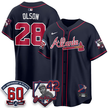 ATL 2026 Jackie Robinson Day Vapor Limited Jersey - All Stitched