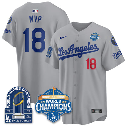 LAD Alternate  Vapor Limited Jersey - 9x Champs - All Stitched