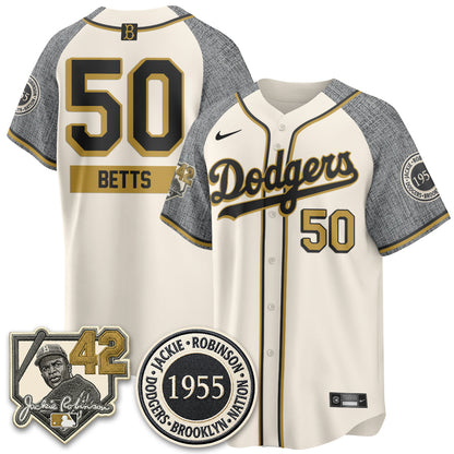 LAD 2026 New Era Jackie Robinson Vapor Limited Jersey -  All Stitched-NQD