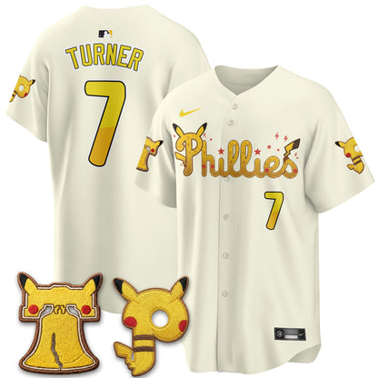 Philadelphia Phillies x PKM Edition Vapor Limited Jersey - Stitched-NQD