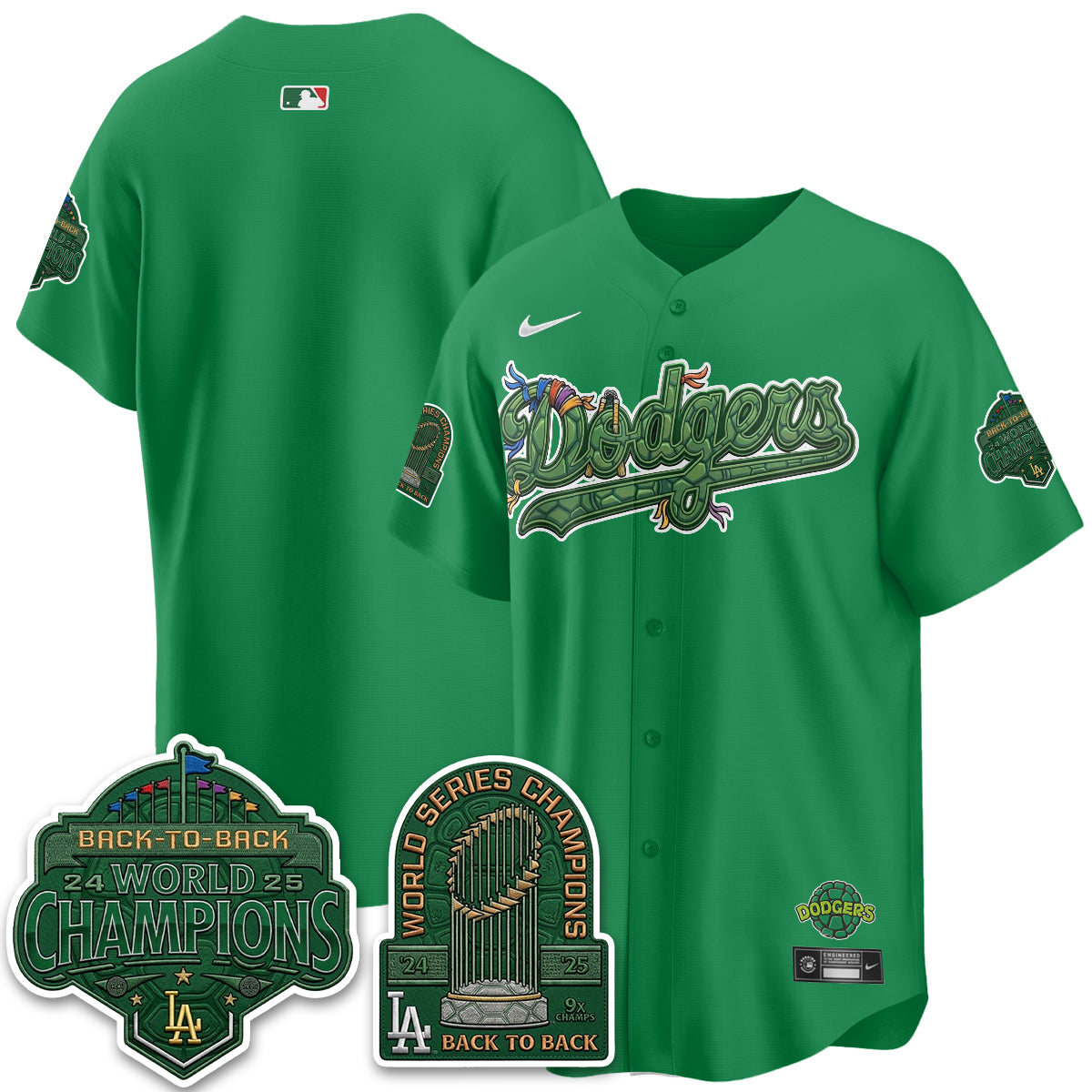 LAD x TMNT 2026 Vapor Jersey - Stitched-NQD