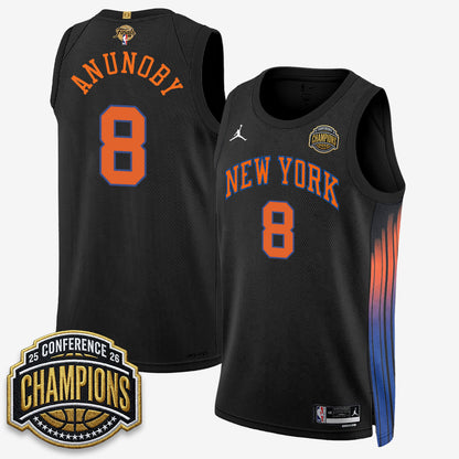 New York Knicks 2026 NBA Finals City Edition Jersey V3- Stitched