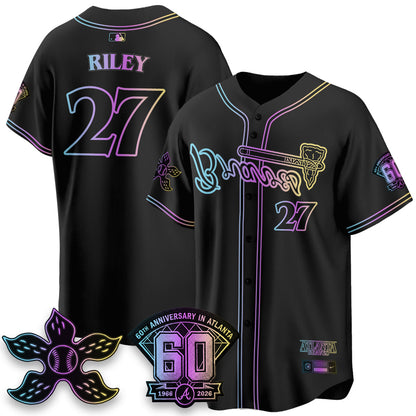 ATL x Stranger Things Vapor Jersey V2- Stitched-NQD