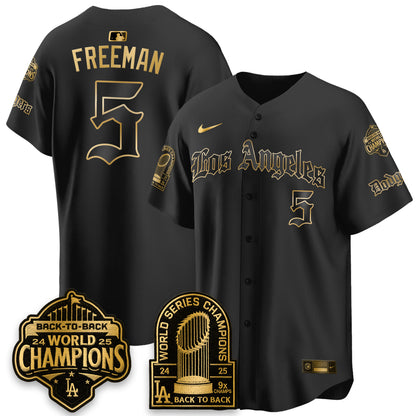 LAD WS Champions Back 2 Back Patch Vapor Premier Limited Gothic Edition Jersey - All Stitched