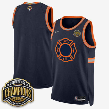 New York Knicks 2026 NBA Finals City Edition Jersey V3- Stitched