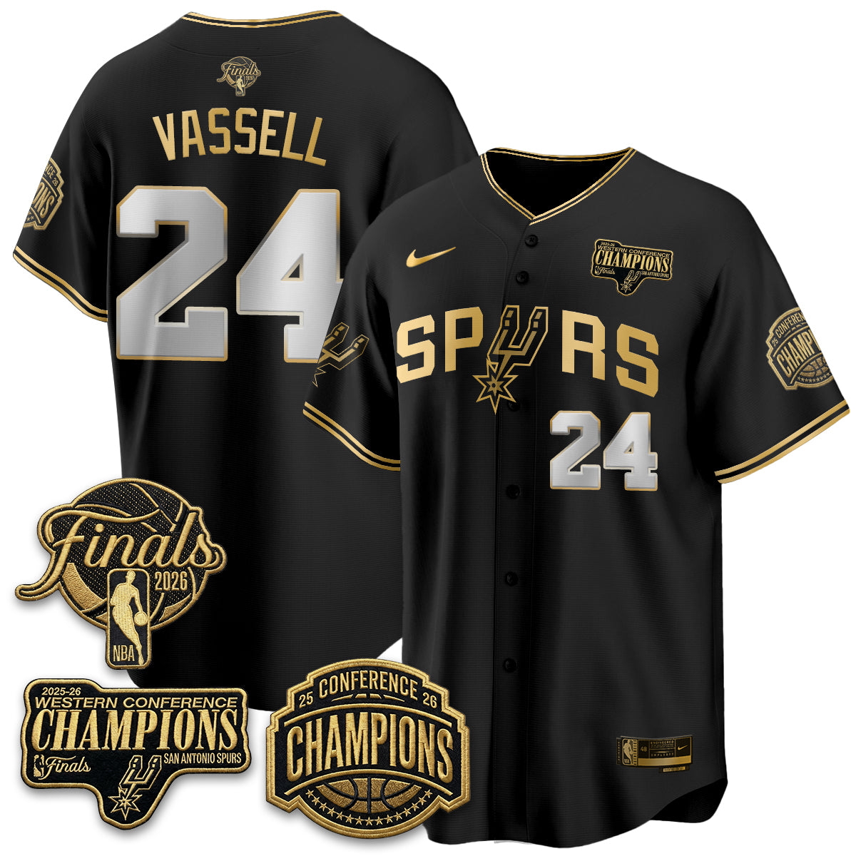SAS 2026 Basketball Finals Vapor Special Jersey - Stitched-NQD