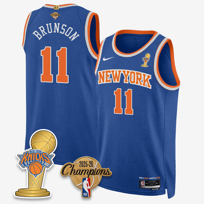 NYK 2026 Basketball Champions Vapor Jersey - Stitched-NQD