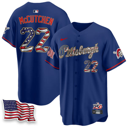 PIT 2026 Independence Day USA Vapor Limited Jersey - Stitched-NQD