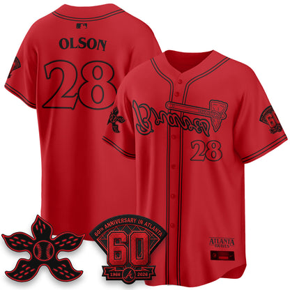 ATL x Stranger Things Vapor Jersey V2- Stitched-NQD