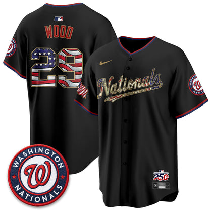 WSH 2026 Independence Day USA Vapor Jersey - Stitched-NQD