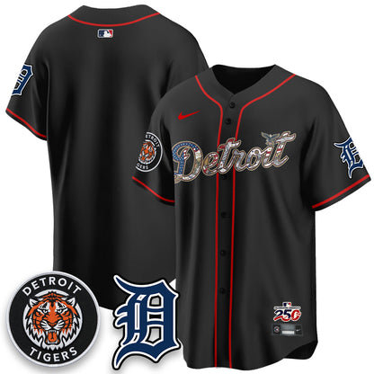 DET 2026 Independence Day USA Vapor Limited Jersey - Stitched-NQD