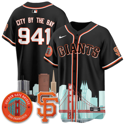 San Francisco Giants SF City Edition Vapor Jersey - Stitched