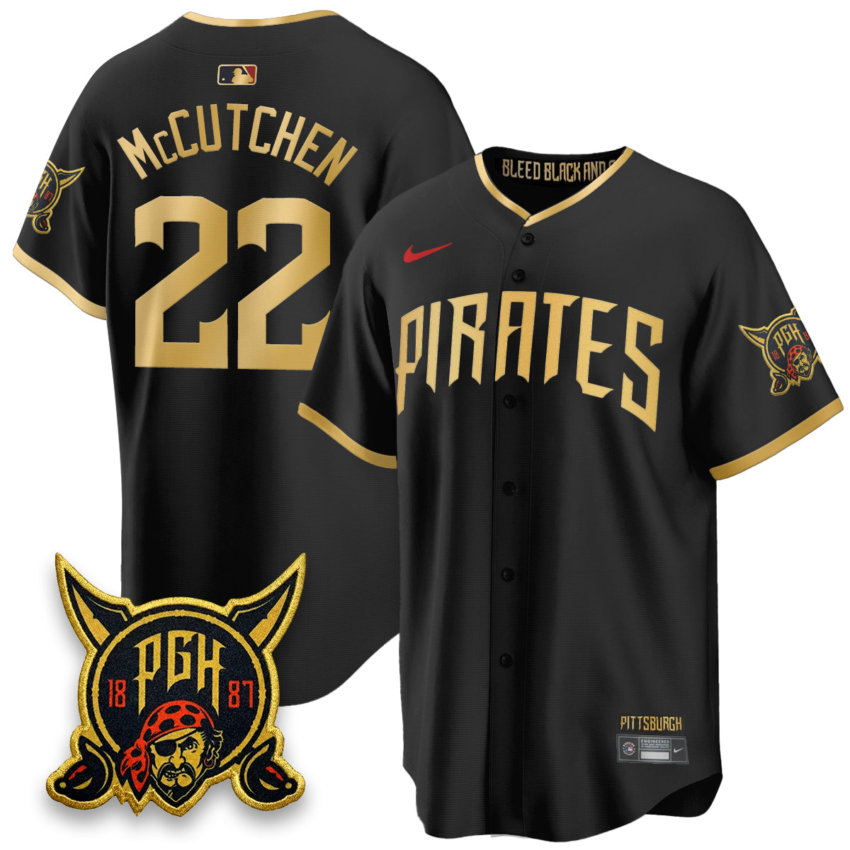PIT 2026 City Connect Vapor Limited Jersey - All Stitched