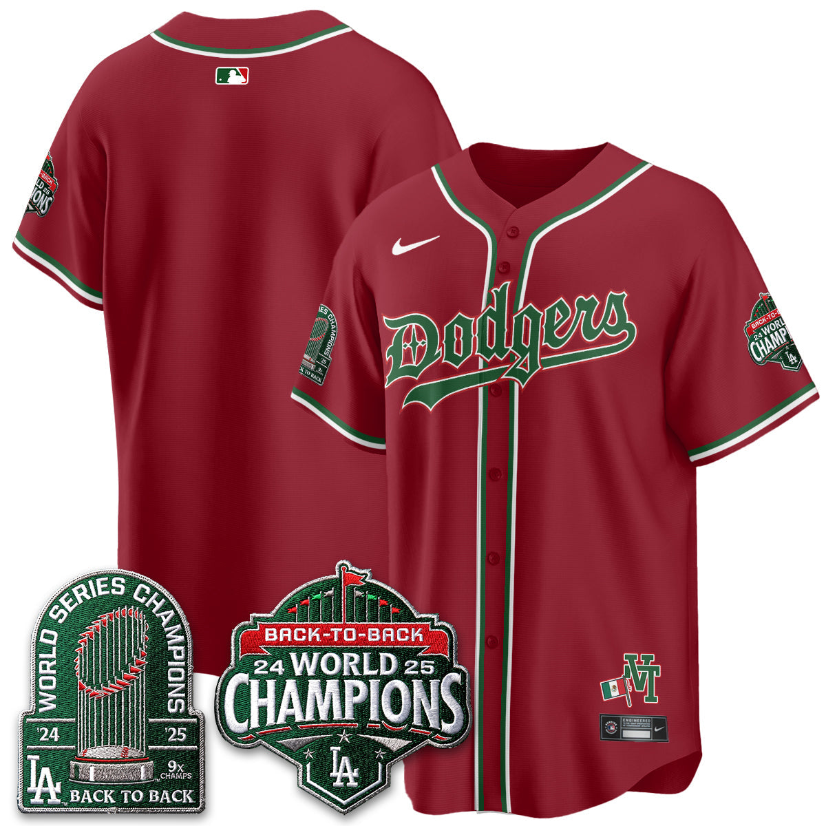 LAD x Mexico Style Vapor Jersey - Stitched-NQD