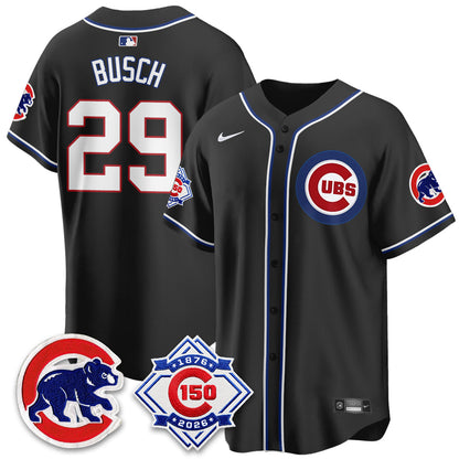 CHC 150th Anniversary Black Out Style Vapor Premier Limited Jersey - Stitched-NQD