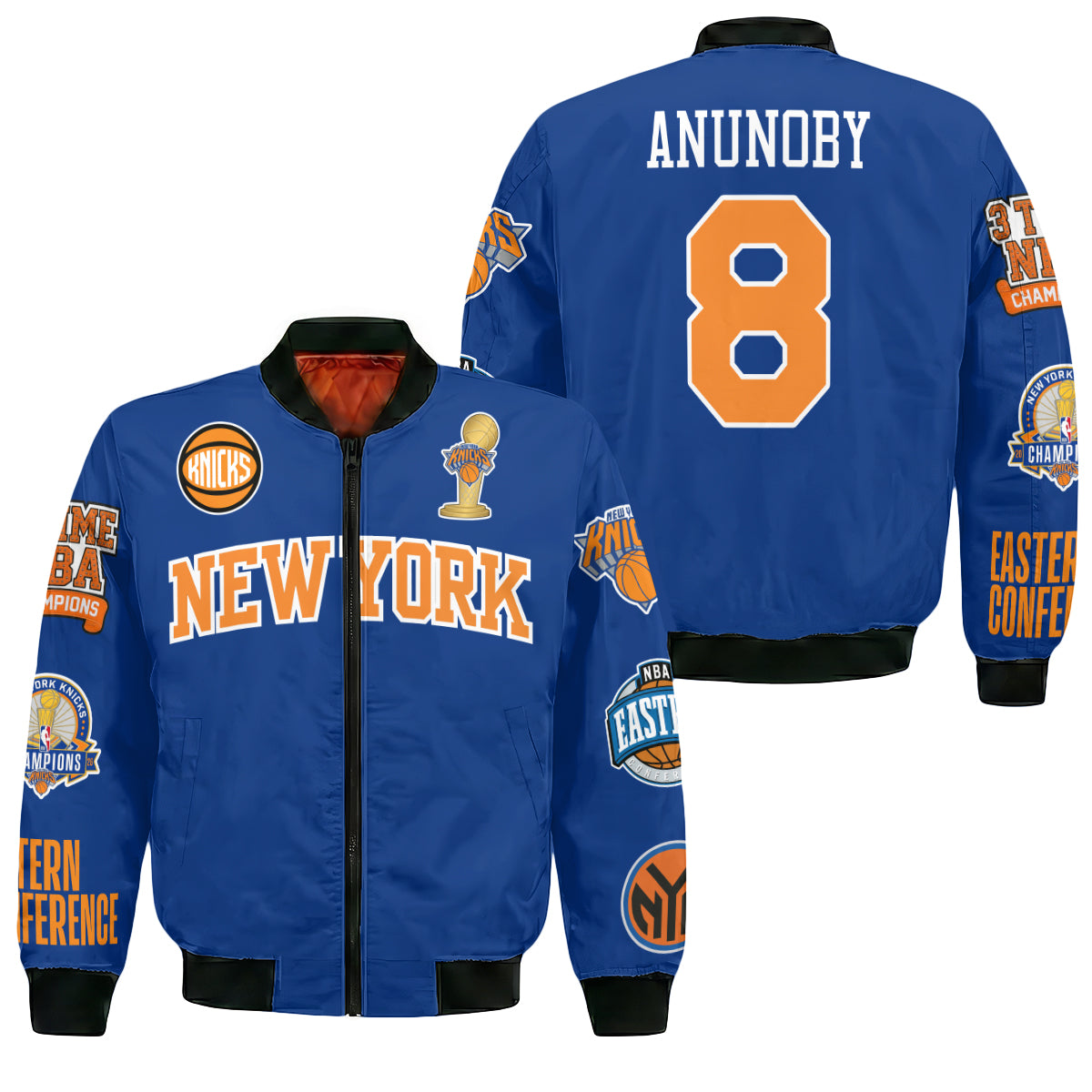New York Knicks 2026 NBA Finals Champions Limited Edition Bomber Jacket - Printed