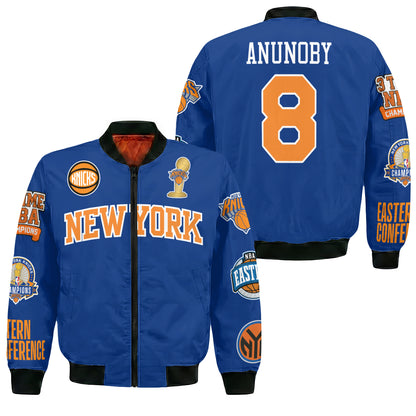 New York Knicks 2026 NBA Finals Champions Limited Edition Bomber Jacket - Printed