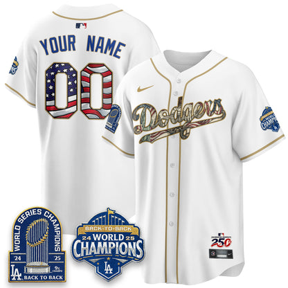LAD 2026 Independence Day USA Vapor Limited Custom Jersey - Stitched-NQD