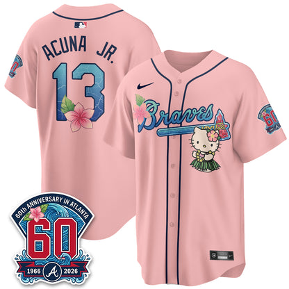 ATL x Meow Aloha Spirit Vapor Jersey - Stitched