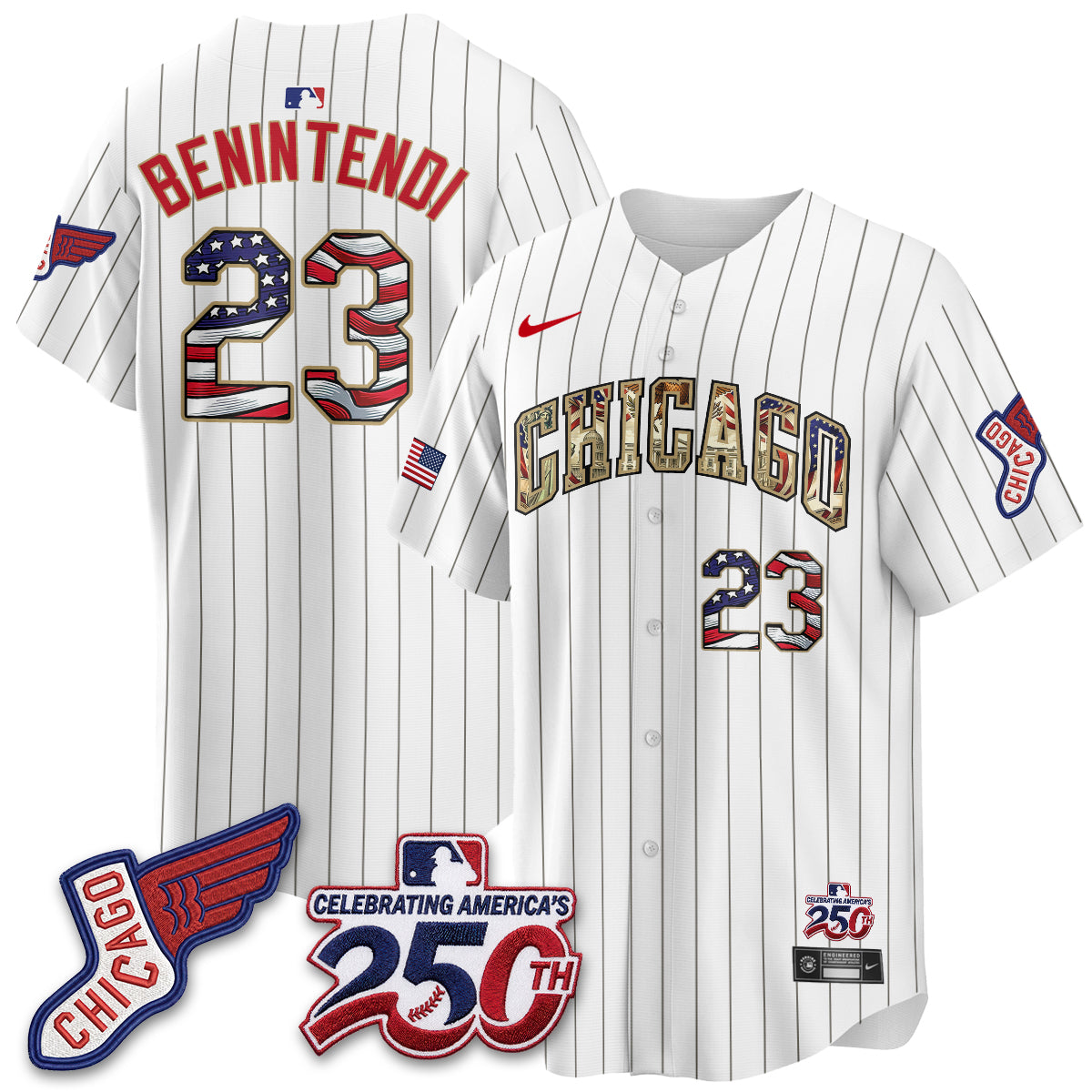 CWS 2026 Independence Day USA Vapor Jersey - Stitched-NQD