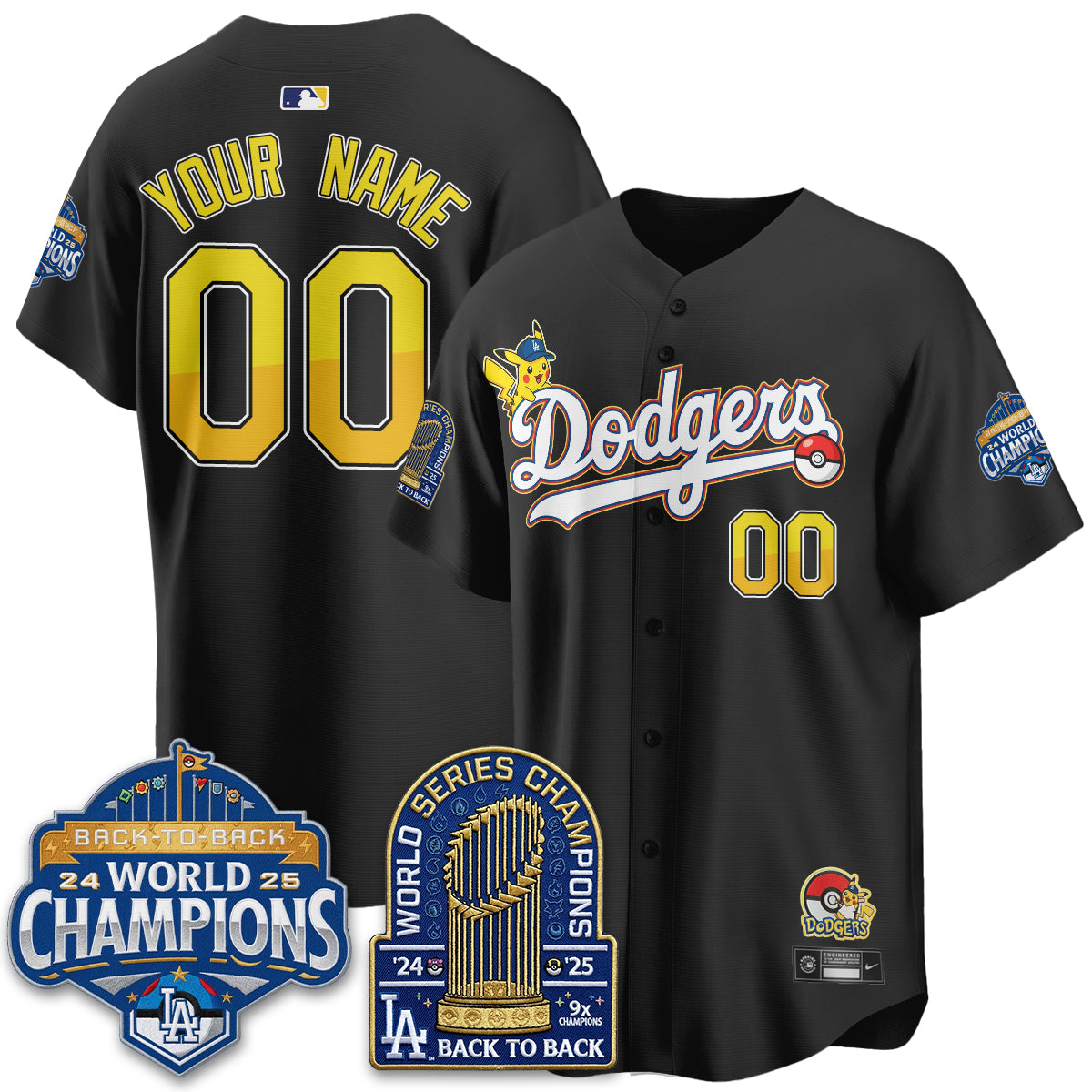 LAD x PKM 2026 Vapor Custom Jersey - Stitched