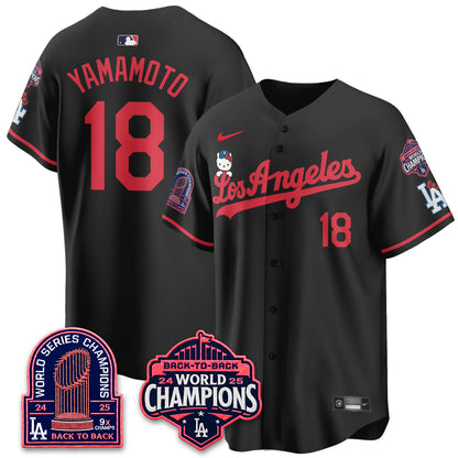 LAD x Hello Kitty Night 2026 Vapor Jersey - All Stitched - V2