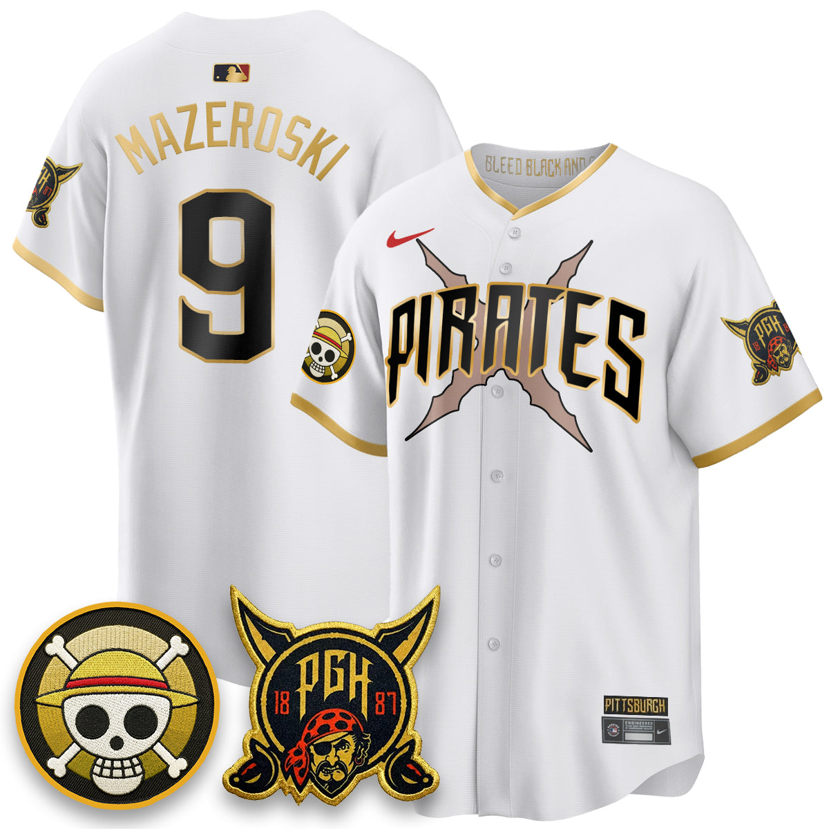 PIT 2026 City Connect x One Piece Vapor Limited Jersey - All Stitched