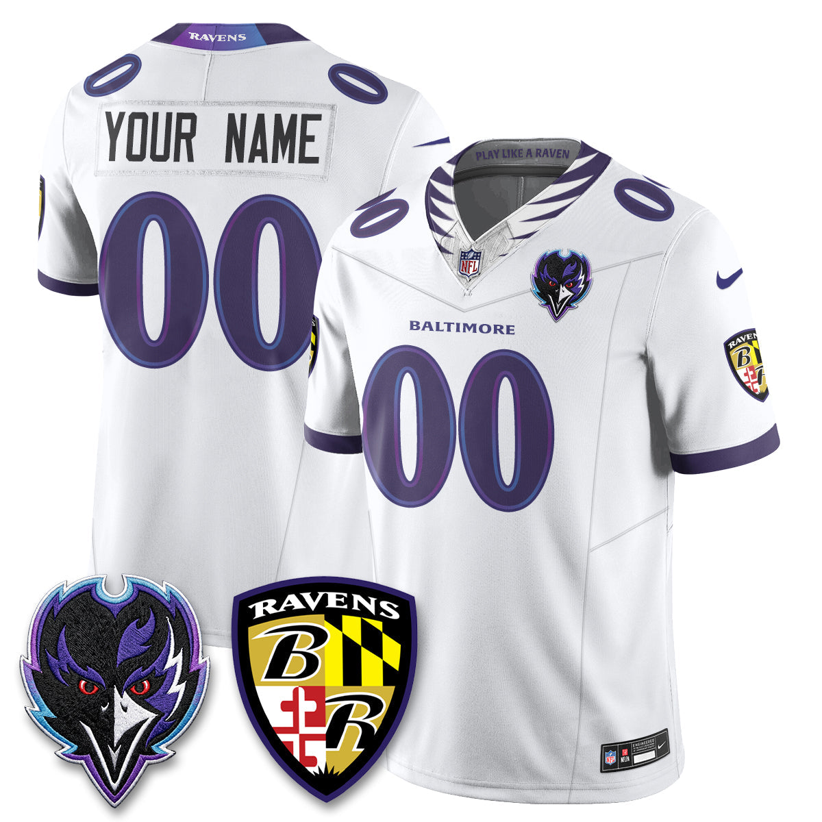 BAL The Next Flight Vapor Custom Jersey - Stitched-NQD