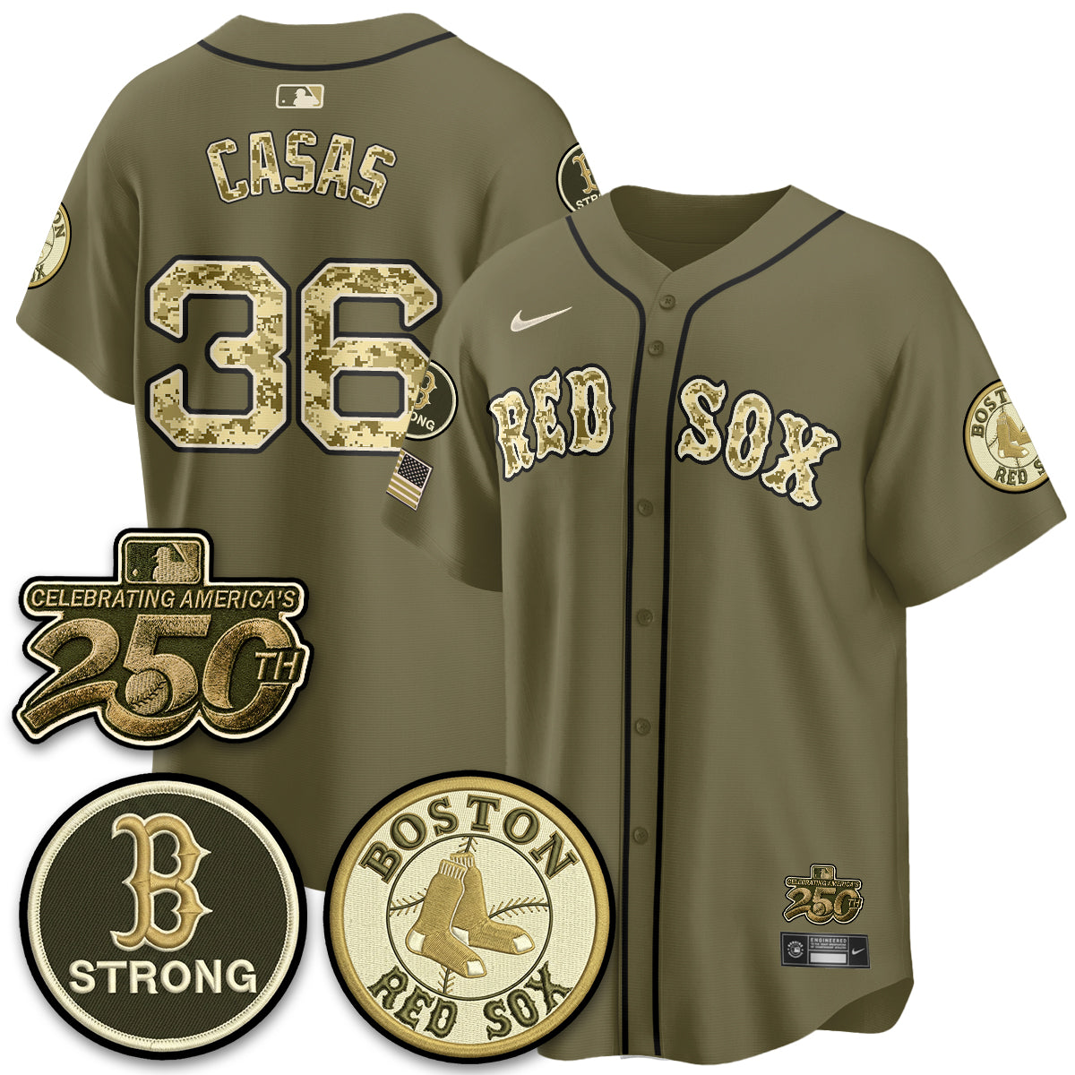 BOS 2026 Armed Forces Day Jersey V2 - Stitched-NQD