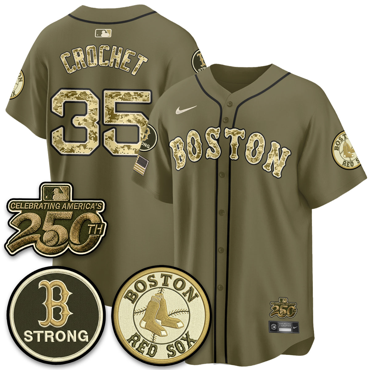 BOS 2026 Armed Forces Day Jersey V2 - Stitched-NQD