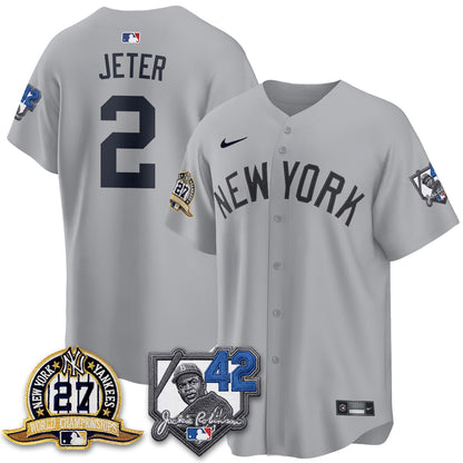 NYY 2026 Jackie Robinson Day Vapor Limited Jersey - Stitched-NQD