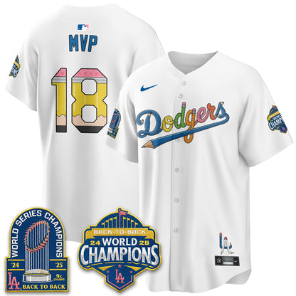 LAD x Back to School Style Vapor Jersey - Stitched-NQD