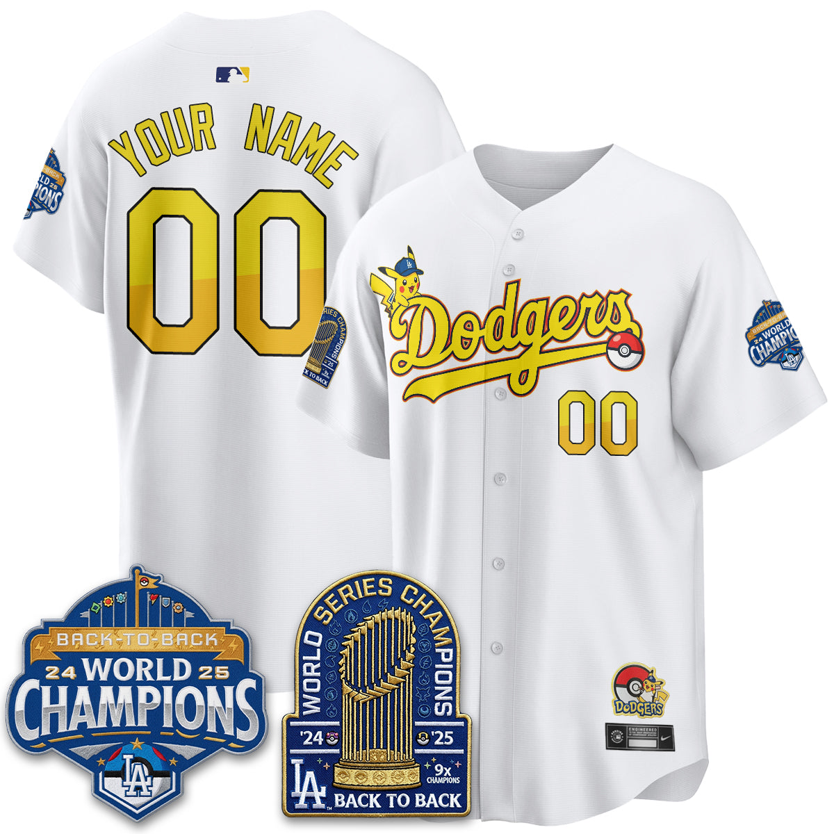 LAD x PKM 2026 Vapor Custom Jersey - Stitched
