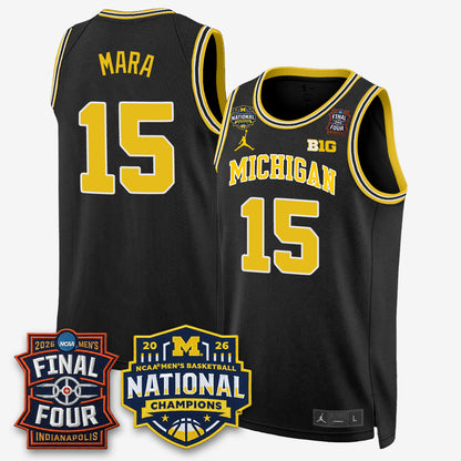 MICH 2026 NCAA Basketball Champions Limited Jersey - Stitched-NQD