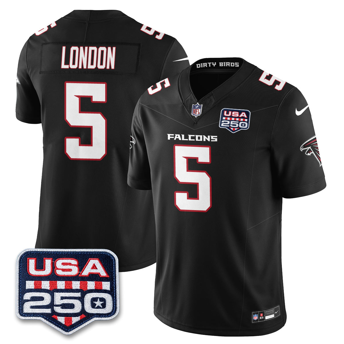 ATL 2026 Season Premier Vapor Jersey - Stitched-NQD