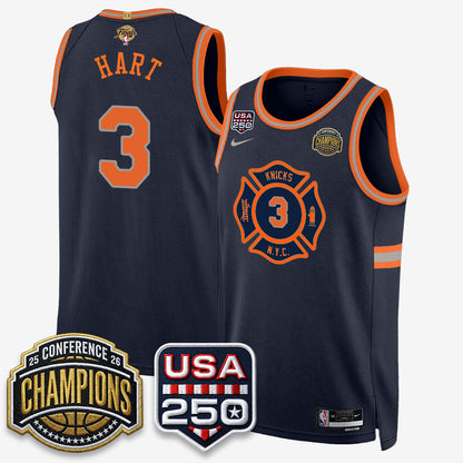 NYK 2026 NBA Eastern Conference Champions City Edition Jersey V2- Stitched