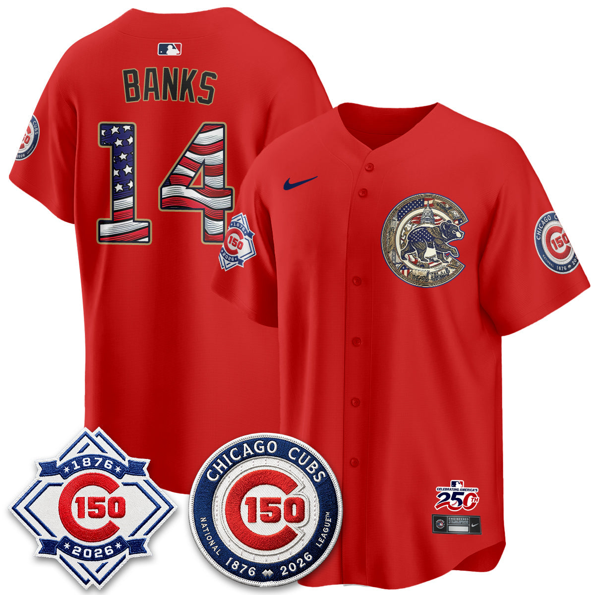 CHC 2026 Independence Day USA Vapor Limited Jersey - Stitched-NQD