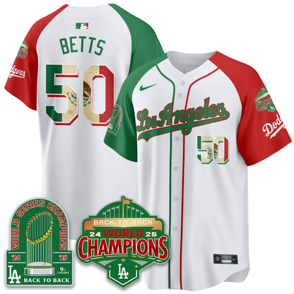 LAD Mexico Vapor Limited Jersey - 9x & B2B Champs - All Stitched