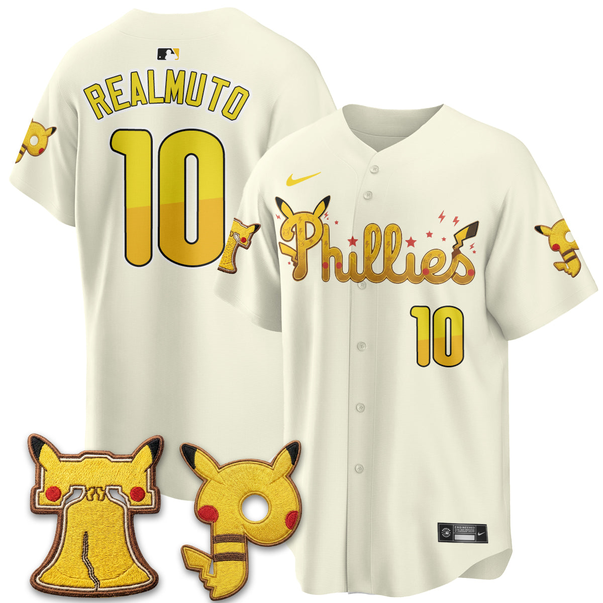 Philadelphia Phillies x PKM Edition Vapor Limited Jersey - Stitched-NQD