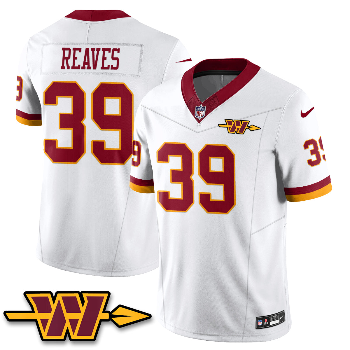 WAS Hail Raiser Vapor Jersey - Stitched-NQD