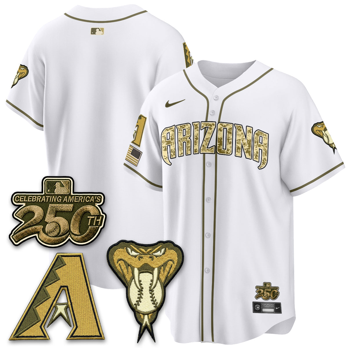 ARI Salute to Service 2026 Vapor Premier Limited Jersey - Stitched-NQD