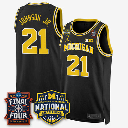 MICH 2026 NCAA Basketball Champions Limited Jersey - Stitched-NQD