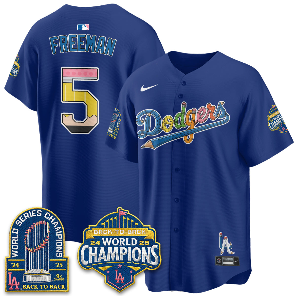 LAD x Back to School Style Vapor Jersey - Stitched-NQD