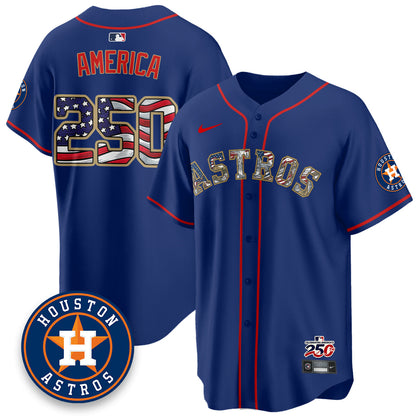 HOU 2026 Independence Day USA Vapor Limited Jersey - Stitched-NQD