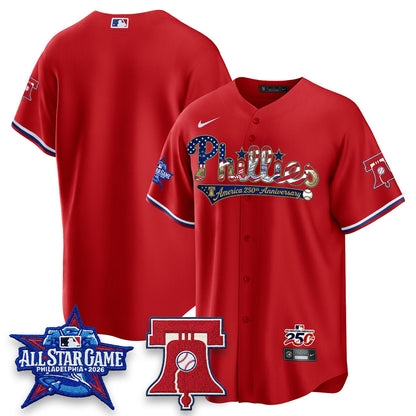 PHI 2026 Independence Day USA Vapor Limited Jersey - Stitched-DQM
