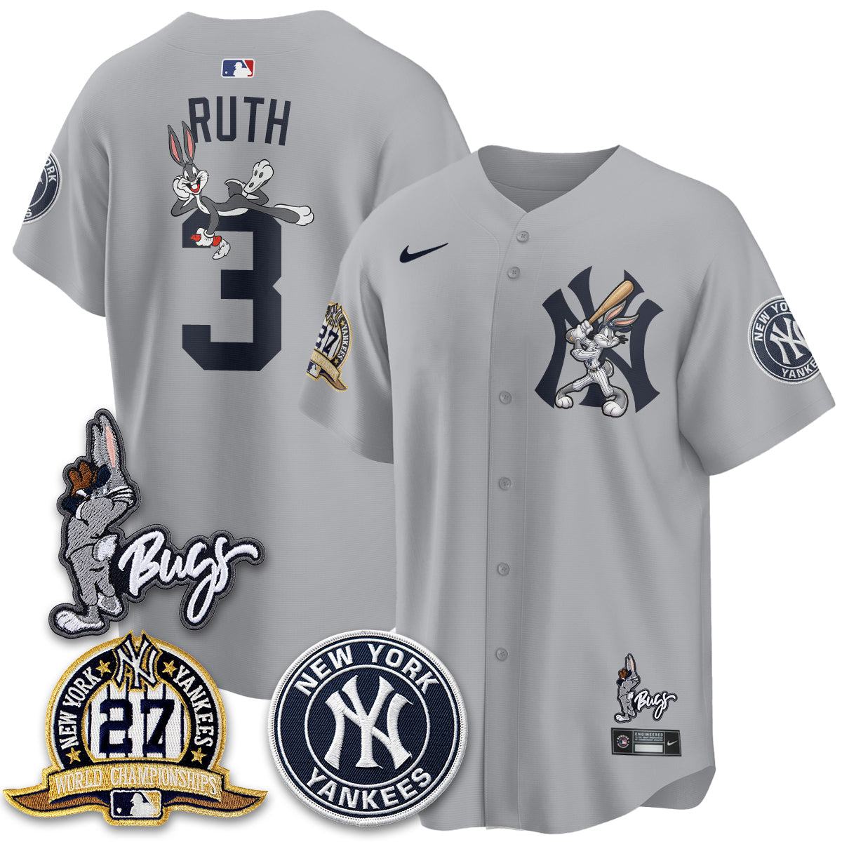 NYY Bunny Vapor Limited Jersey - All Stitched-NQD