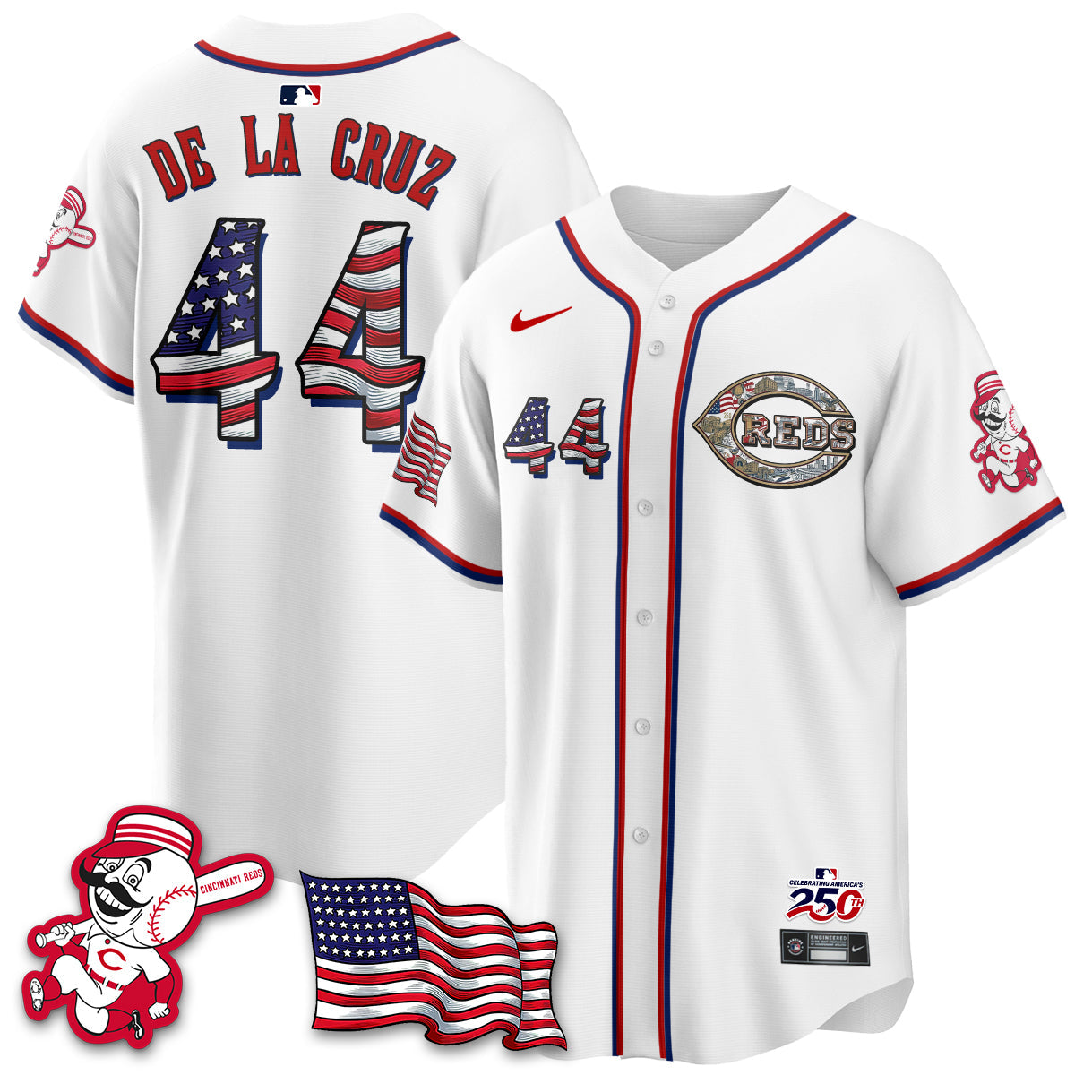 CIN 2026 Independence Day USA Vapor Limited Jersey - Stitched-NQD
