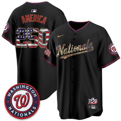 WSH 2026 Independence Day USA Vapor Jersey - Stitched-NQD
